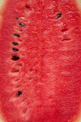 Fruits series : Closeup of watermelon texture