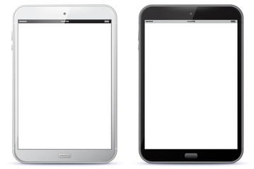 Tablet Computer Vector Illustration. 
