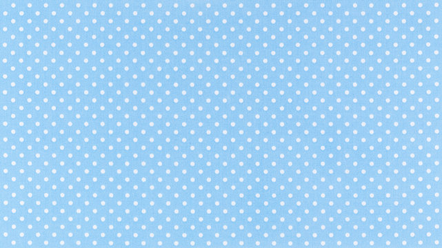 Blue Polka Dot Wallpaper