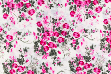 Foral fabric