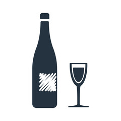 wine, glass icon - travel 100 set