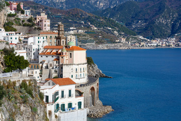 Naklejka na ściany i meble Amalfi Coast, Italy.