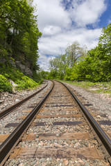 Obraz premium Railroad Track Scenic