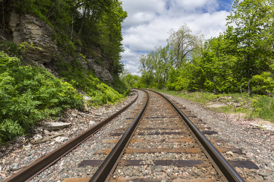 Railroad Track Scenic