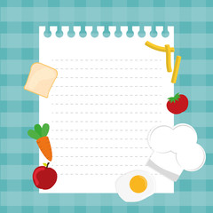 Kids menu design.
