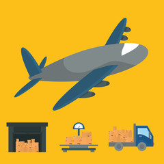 Delivery design illustration