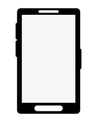 cellphone with buttons icon design