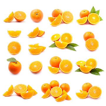 slice oranges collection
