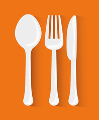 Restaurant design illustration
