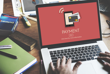 Payment Pay Balance Banking Credit Customer Concept