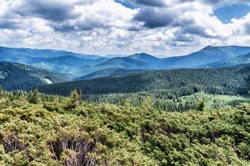 Fototapeta premium Beautiful mountain view