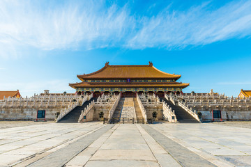 Hall of Supreme Harmony, Verboden Stad in Peking, China