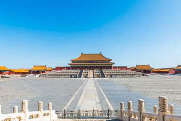 Hall of Supreme Harmony, Forbidden City in Beijing, China