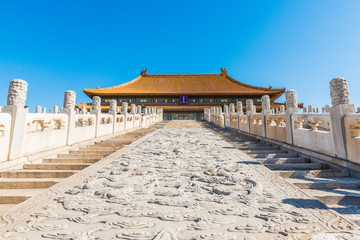 Hall of Supreme Harmony, Forbidden City in Beijing, China