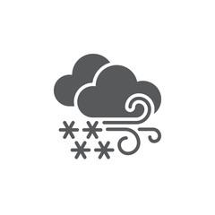 Blizzard weather icon