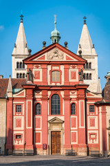 Fototapeta na wymiar St. George's Basilica in Prague