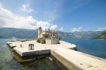 Wyspa Matki Boskiej na Skale,Boka Kotorska,Perast,Czarnogóra