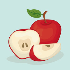 Fruits design. illuistration