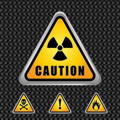 Fototapeta premium Caution design. illuistration