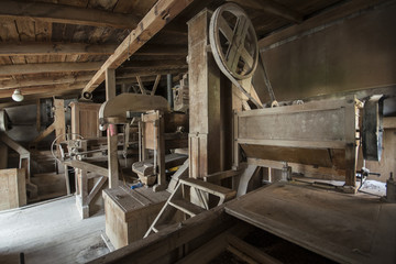Interior ot the old Mill