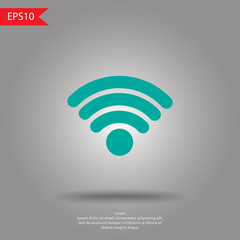 Wireless Icon, vector illustration