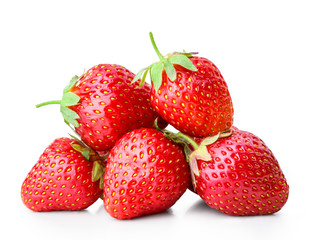 Strawberry isolated on white background