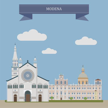 Modena, city in Italy