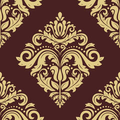 Seamless Oriental Vector Background