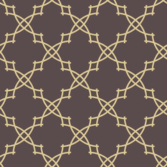 Fototapeta premium Seamless Vector Pattern in Arabian Style