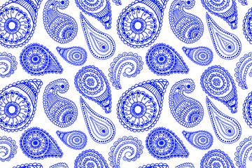 Seamless Paisley background