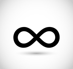 Fototapeta premium Infinity sign vector