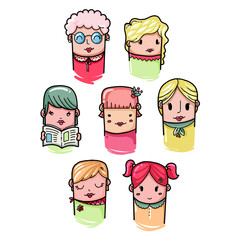 People vector illustration