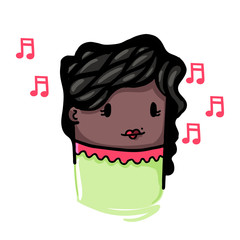 People listening music