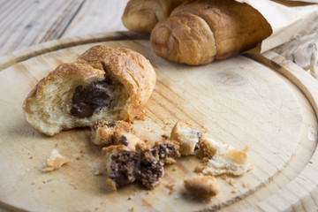 Croissant chocolate