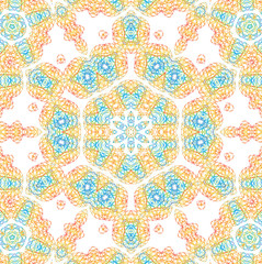 Abstract color pattern