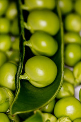 fresh green peas