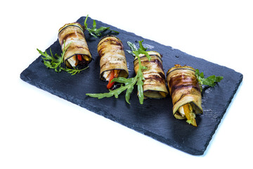 Canape. Restaurant food concept.