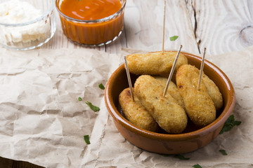 Croquette, croqueta