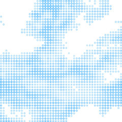 Abstract dots background, vector