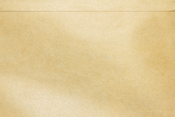 Brown paper sheet. Closeup recycled brown paper texture. Recycled brown paper background with copy space for text or image.