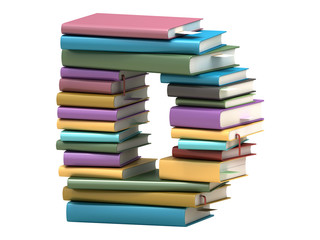 font design of the books
