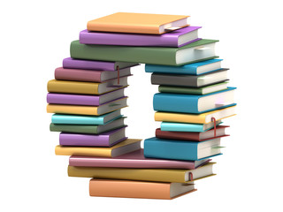 font design of the books
