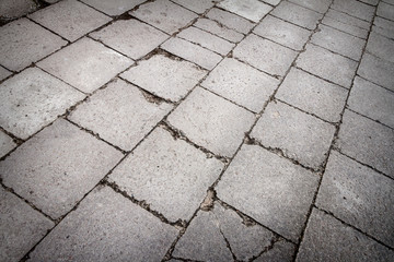 Concrete paving texture