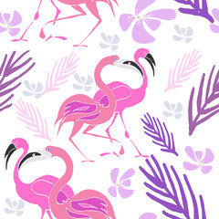 Hand drawn colorful vector seamless pattern. Summertime.Travel. Holiday. Vacation.