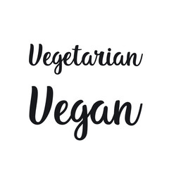 Vector hand drawn lettering poster