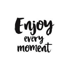 Vector hand drawn lettering poster