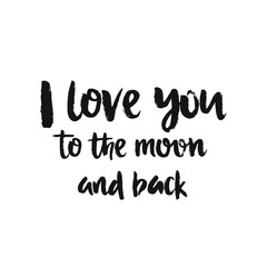 Vector hand drawn lettering poster