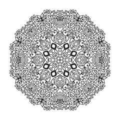 Vector mandala ornament