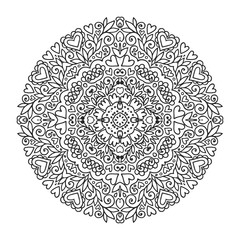 Vector mandala ornament