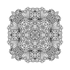 Vector mandala ornament